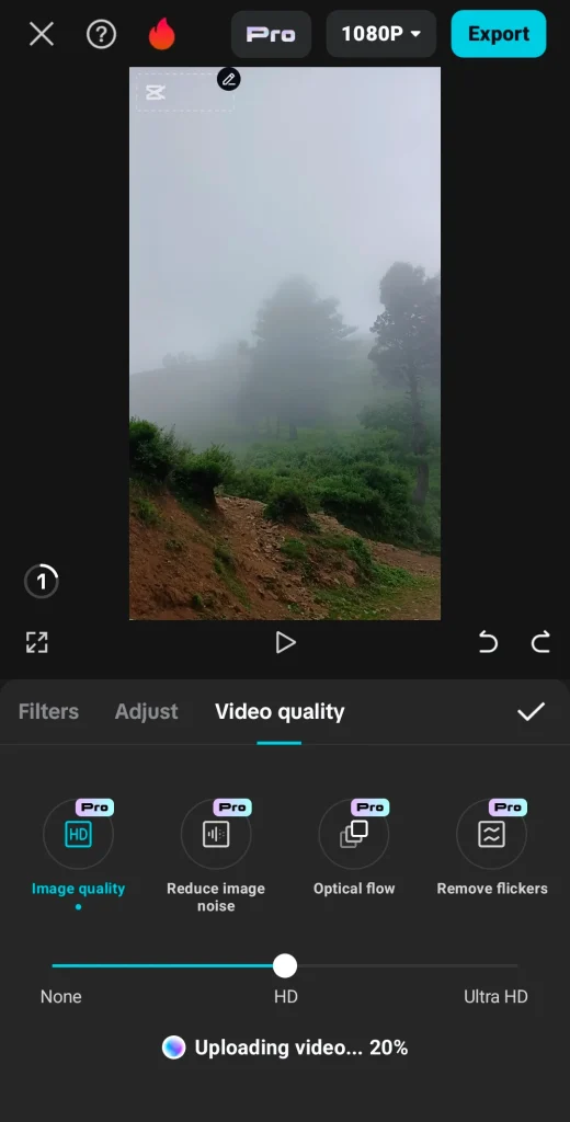 How to use the Enhance Quality feature in Capcut MOD APK? 4 CapCut video upscaler